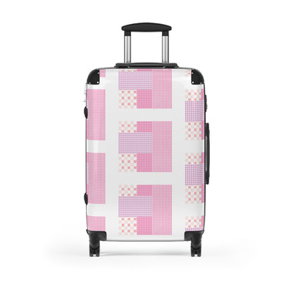 Pink 4-Wheel Suitcase